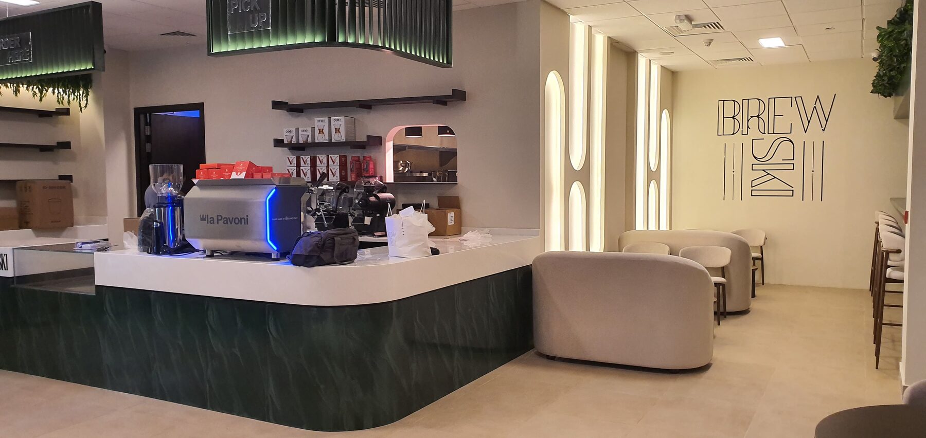 Brewski interior